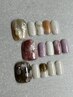 フットネイル select design ◆ アート2~4本 ¥8250【パラジェル代込み】