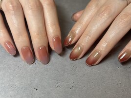 バイカラーネイル