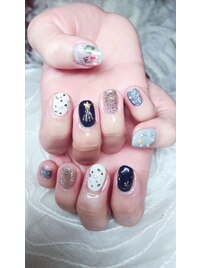 Merry X’masネイル