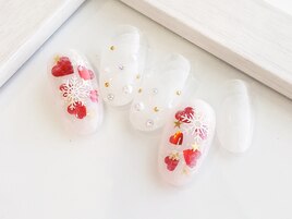 バレンタインアート