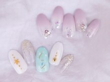 シェリーネイル(Cherie Nail)/キラキラ大人ネイル♪