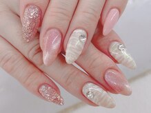 ディーネイル 四条烏丸(D-nail)/【山田】ゼブラネイル