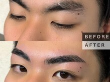 ミレボ 心斎橋(ME.REBO)/眉毛パーマで叶う並行眉#心斎橋