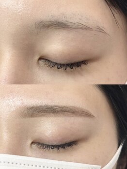 アライズ 長岡(ARISE)の写真/デザイン力の高さが人気の秘訣◎お客様の骨格に合わせた最適デザインをご提案し、理想の眉毛に仕上げます♪