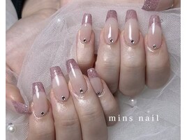 長さ出しフレンチネイル