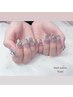 【JrネイリストMayu限定】ジェルネイル　アートフル¥6500