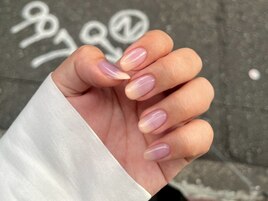 カジュアルグラデーションネイル