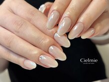 シェルミー(Cielmie)/ミラーネイル／ホワイト