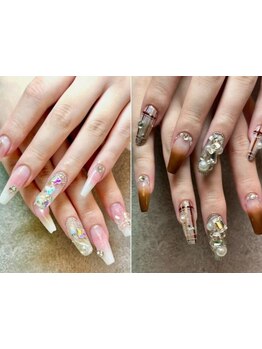 長さ出しのできるサロン