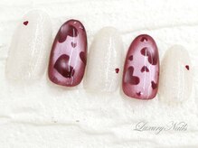 ラグジュアリーネイルズ カワグチ(Luxury Nails Kawaguchi)/うるうる*ハートマグネット