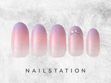 ネイルステーション ルミネ新宿1店(NAIL STATION)/グラデネイル／パラジェル