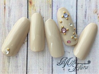 ホームネイルサロン 戸田 ミハ フルーラ(Home Nail Salon Mija Flura)/シンプル I122S