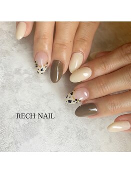 レッシュネイル サロンアンドスクール(RECH NAIL salon&school)/ダルメシアン★