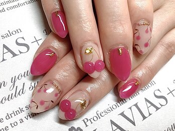 ラヴィアスプラス(LAVIAS+)/【ジェル】お好きなアート6本