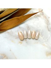 ガレ(Galet)/ピンクベージュ大理石風！