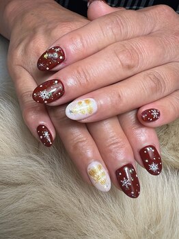 ヘアーアンドネイル ルシア(Hair&Nail Lucia)/クリスマスネイル