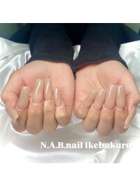 ベージュワンカラー