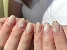 アメリアンドカシェット(Amelie&Cachette)/ウェディングネイル：maika