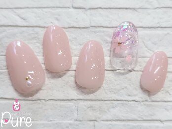 シンプルネイル