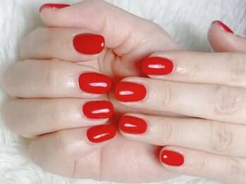 マハロ ネイル 南千住店(Mahalo Nail)/大人上品うる艶ワンカラー ¥7980