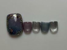 アイ ネイルズ 天神店(I nails)/マグネットニュアンス ￥8800