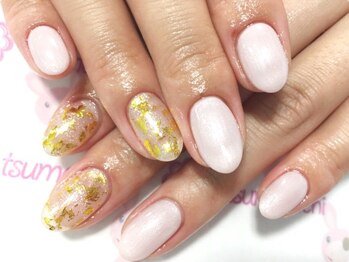 ネイルサロン 爪吉/ホイルアートが今の鉄板☆