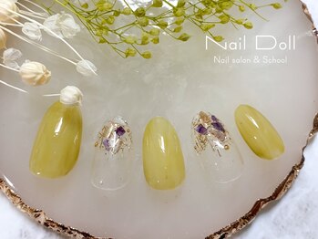 ネイルドール(Nail Doll)/ピスタチオ×シェル