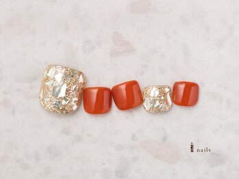 アイネイルズ 横浜EAST店(I-nails)/ガラスフットネイル