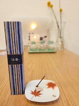 スムース(Smooth)/四季折々のお香でお出迎え…