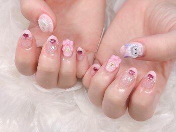 シナモンネイル(cinnamonnail)/ゆめかわネイル