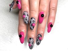 ネイルサロンブリス(nail salon Bliss)/☆個性派レオーパード柄ネイル☆