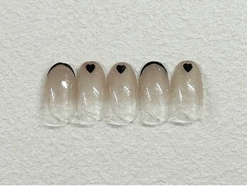 ユーケーネイル(uk nail)/シンプルアート6500円
