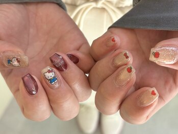 サンジュウヨン(34)/キャラクターネイル パラジェル