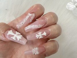 スカルプ/ロングネイル/長さ出し