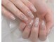 サンカリネイル バイ バラ イオンモール今治新都市店(SANKARI nail by VALLA)の写真/イオンモール内で叶う時短ワンカラーネイル!ストーンちょこっと置きも◎で指先に彩りを♪