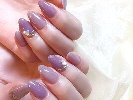 トレンドくすみカラーネイル☆