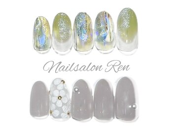 ネイルサロン レン(Ren)/4月トレンドデザインコース