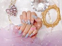 ワンホンネイル 新宿(Rumi Nail)/やり放題4本/持ち込み/春カラー
