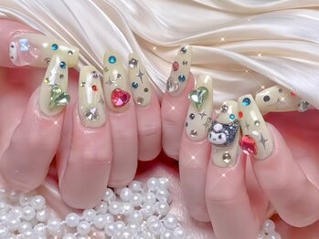 シーアンドビーネイル(C&B Nail)/ゴテゴテデザイン