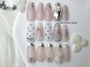 フローレスネイル 新宿西口店(FlawlessNail)/【ワンホンコース】
