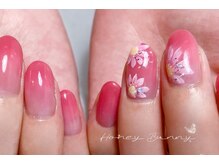 ハニーバニー(HoneyBunny)/秋桜ネイル