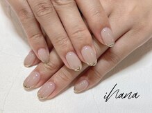 イハナ(ihana)/ガラスフレンチ＊ゴールド