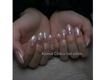 カワイイ チバ(Kawaii Chiba)の雰囲気（シンブルネイル　ワンカラー）