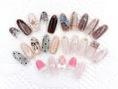 10月の特別ジェル￥6990/秋ネイル