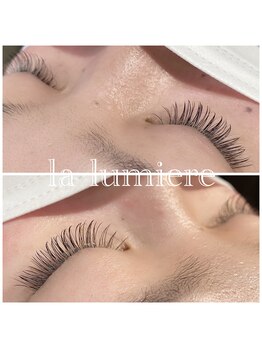 ラ ルミエール 緑店(la lumiere)/フラットラッシュ100本