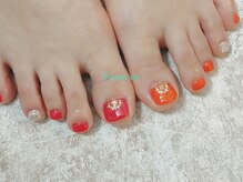 フランセス(Frances)/フット　アシンメトリーネイル