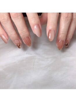 ネイルルーム オルポノ(Olupono)/タテグラデザイン