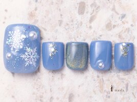 雪の結晶フット