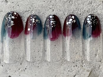 フリークネイル(FREAK Nail)/ランダムラメクリア ¥6500