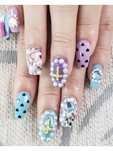 エムアイネイル(MI nail)/ジェルアートつけ放題¥8200